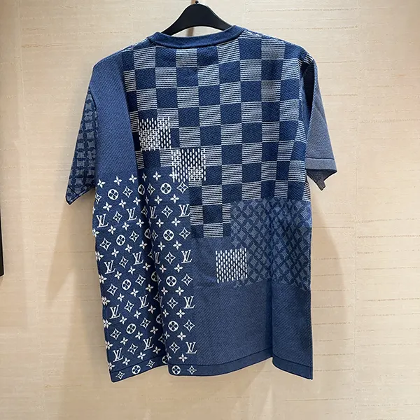 【偽物】ルイヴィトン ダミエTシャツ 偽物 ユニセックス 1AIMBU