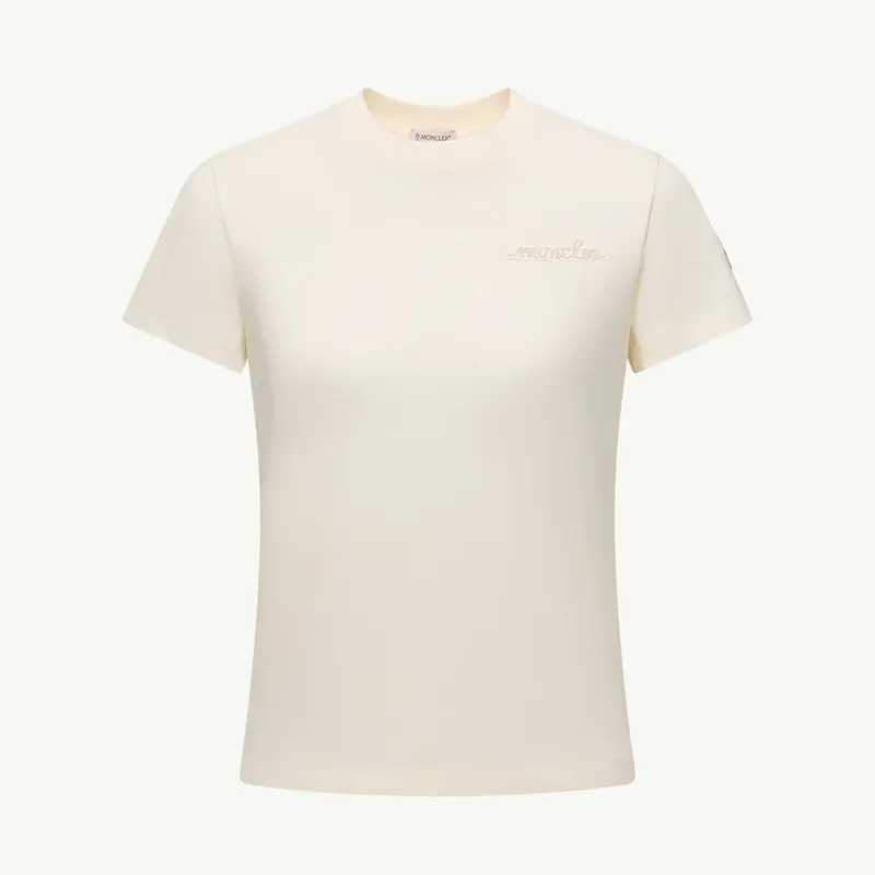 モンクレール ビーズロゴ コットン Tシャツ スーパーコピー3色 mk20250816