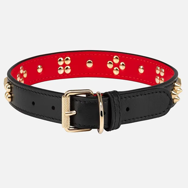 ルブタン Loubicollar コピー レザー 犬用 首輪&リード セット lo258141
