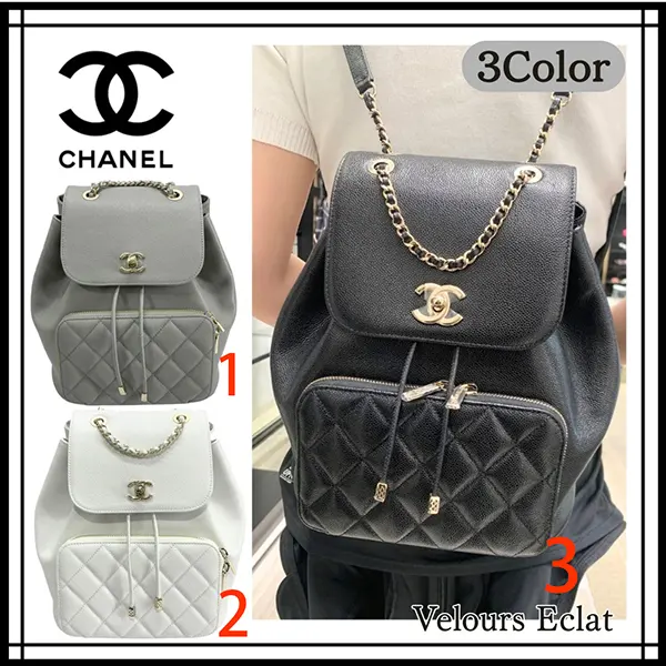 シャネル バックパック スーパーコピー ココマークA93748-B05052-94305