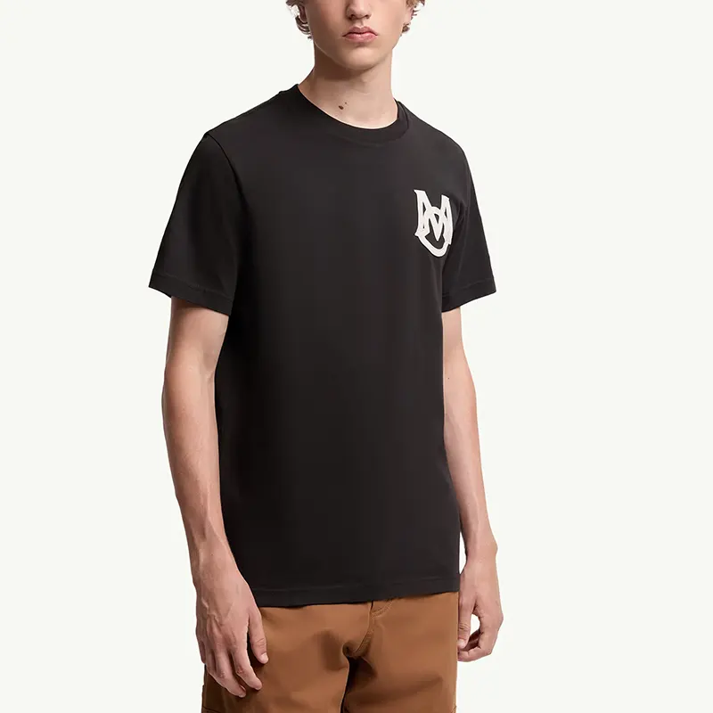 モンクレール モノグラムコットン Tシャツ パロディ ロゴ 5色 mk20250804