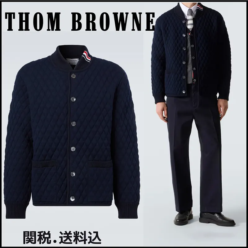 雑誌掲載★トム・ブラウン キルティングジャケット 並行輸入品 tb250803