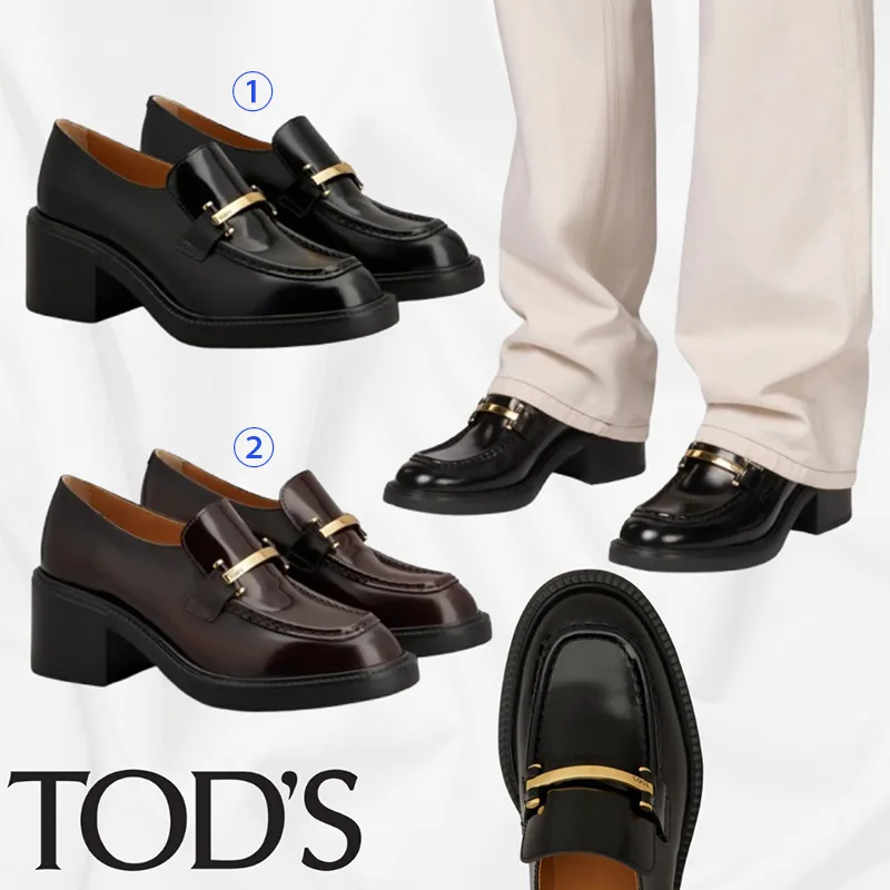 トッズ 並行輸入品 レザー モカシン ローファー 2色 tod250802