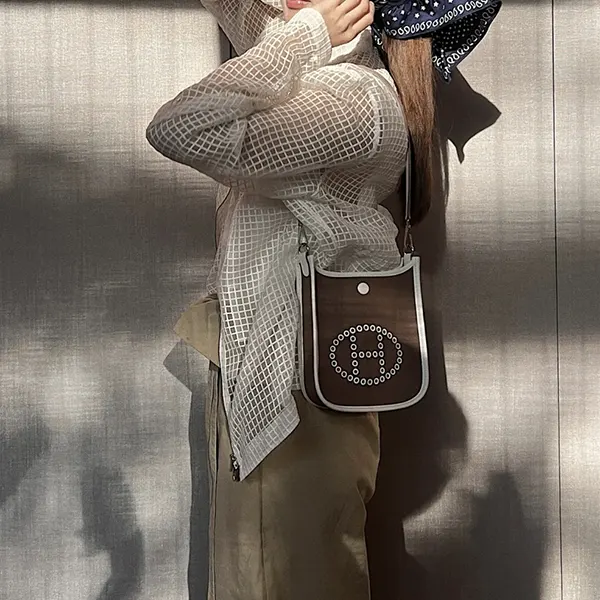 エルメス エトープ×シルバー金具☆ネオエヴリン 16 TPM H084545CKAE