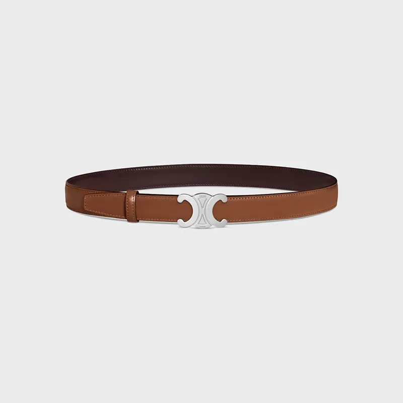 セリーヌ トリオンフ バックル＆リバーシブルストラップ 25MM 贋物 6色 sl20250812