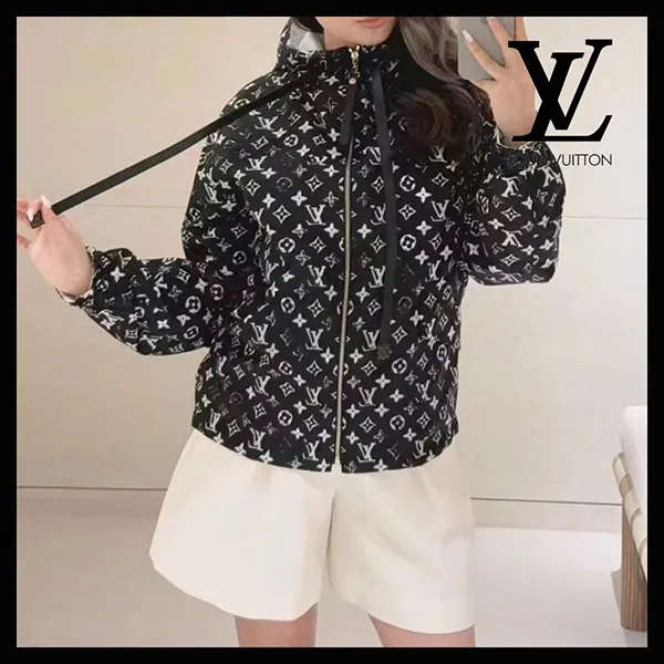 超人気[N級]☆【ゆったりオシャレ♪】ルイヴィトン 偽物★モノグラムパーカ 1AFZH2