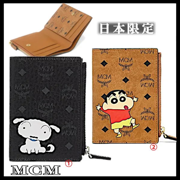 数量限定版！エムシーエム クレヨンしんちゃん 偽物 日本限定 Aren Small Wallets MXSFATA0