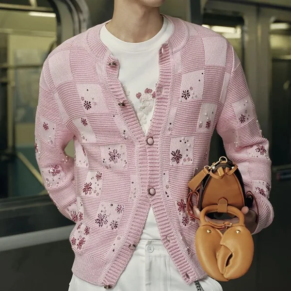 超人気[N級]☆ルイヴィトン LV x NIGOコラボ ダミエ カーディガン 1AIMA
