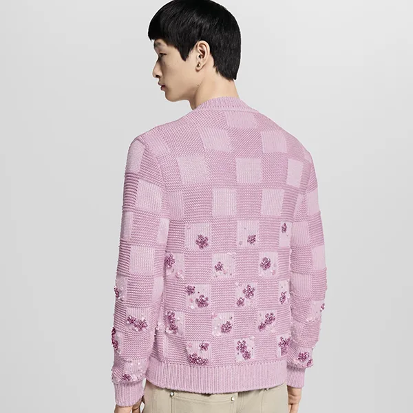 超人気[N級]☆ルイヴィトン LV x NIGOコラボ ダミエ カーディガン 1AIMA