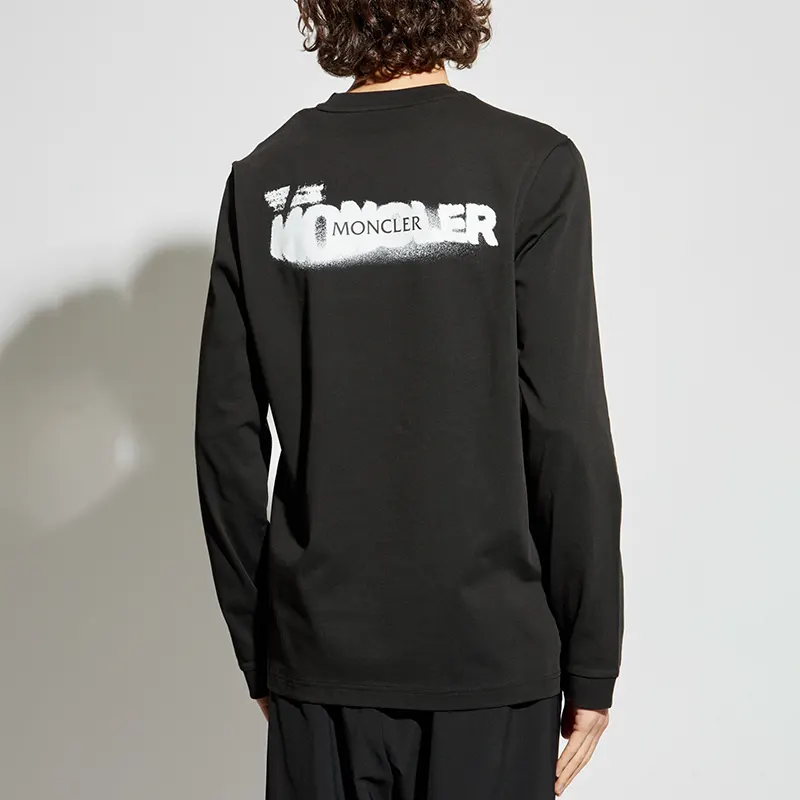 送料無料モンクレール n級品 グラフィック ロング Tシャツ 2色 mk31156263