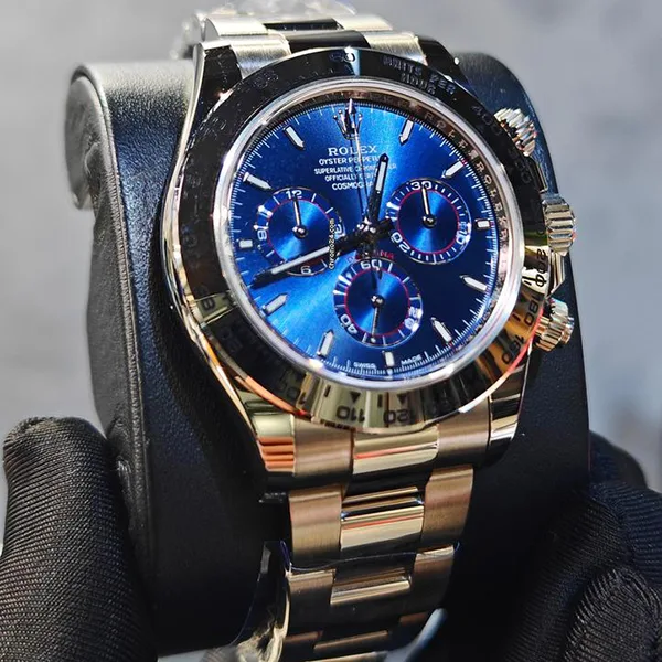 バーゼルワン ロレックス デイトナ コピー ブルーダイヤル ホワイトゴールド 40MM 126509-0005