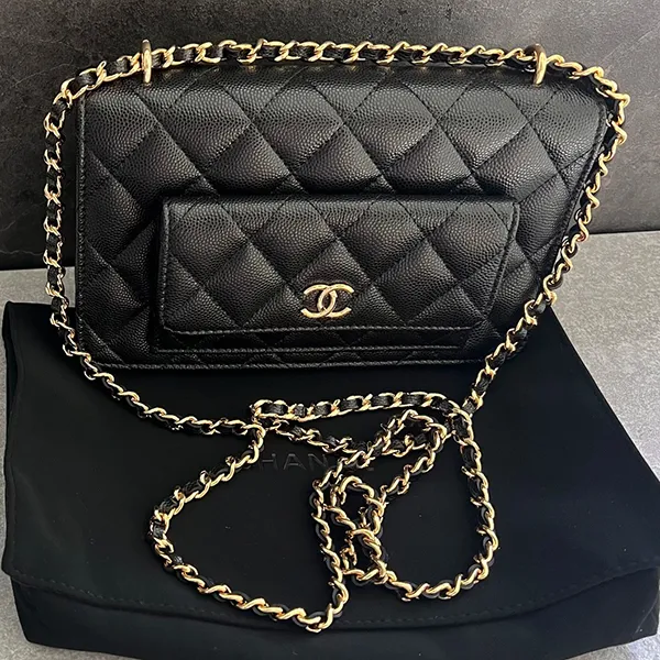 人気商品★人気 シャネル チェーンウォレット 偽物 キャビア ショルダー バッグ AP3464 B13649 94305