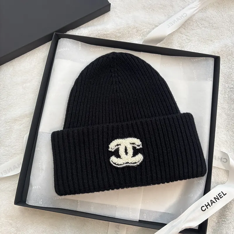 シャネル ニットキャップ CCロゴ 並行輸入品 4色 xne511518