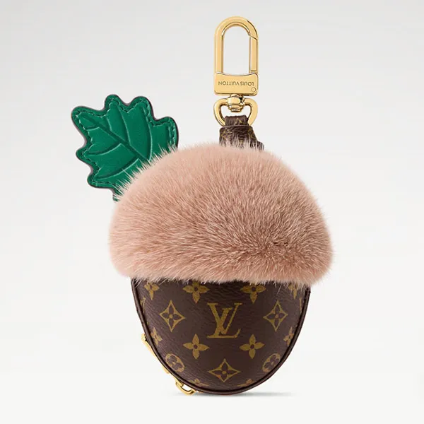 2025SS◆[N級品]【小物収納可能】ルイヴィトン コピー ドングリ ポーチチャーム バッグチャーム･LV エイコーン ポーチ M03277