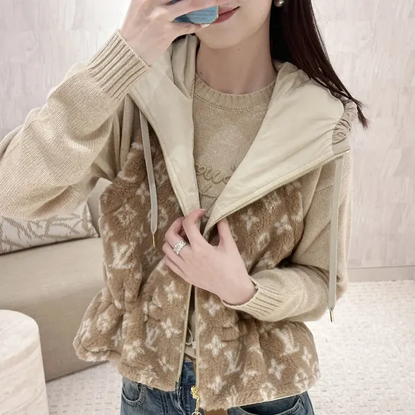 ルイヴィトン モノグラム フリースジレ N級品 1AIP56