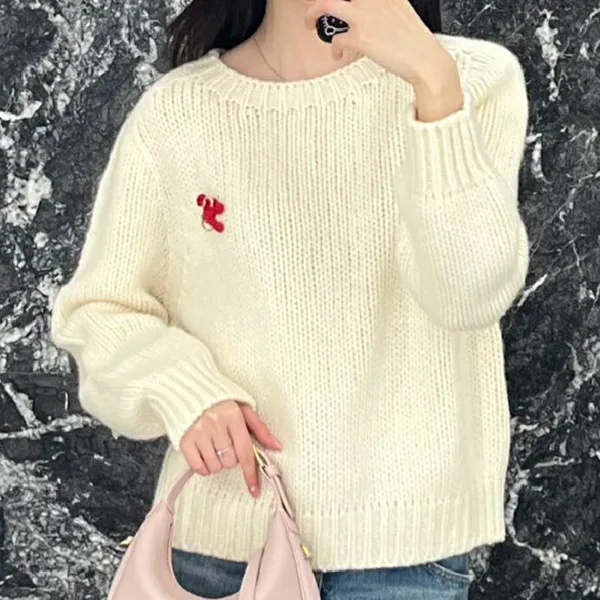 【セリーヌベアにときめく♡】カシミア＆シルク セーター RY0JL0899