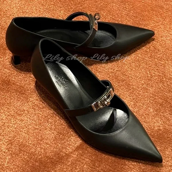 シンプル! エルメス パンプス パチモン H251009Z