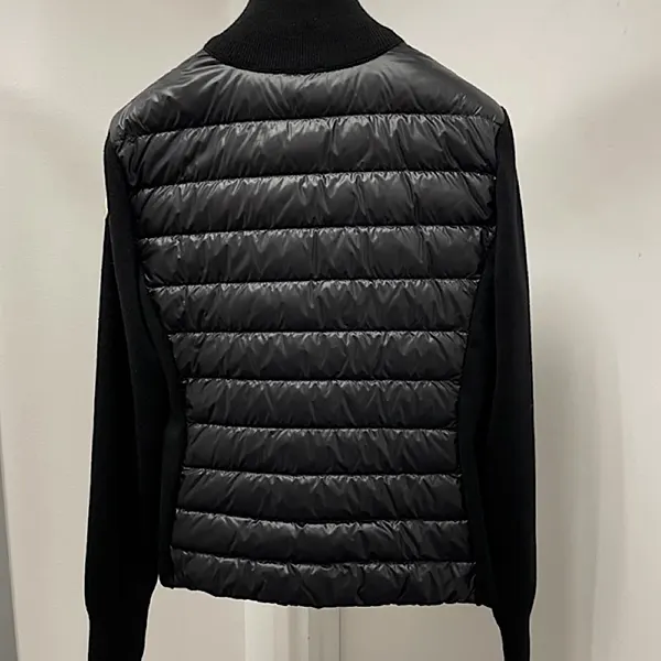 モンクレール レディース ダウン ロゴ ニットカーディガン J20939B00014M1131