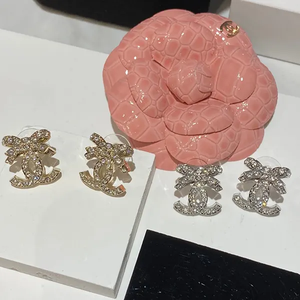 シャネル リボン＆CCロゴ ピアス ABA922 B10960 NO010