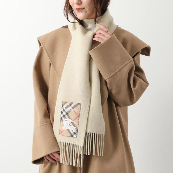 2025ブランド[N級品]バーバリー マフラー 偽物 MU SOLID LABEL SCF カシミヤ 8103995