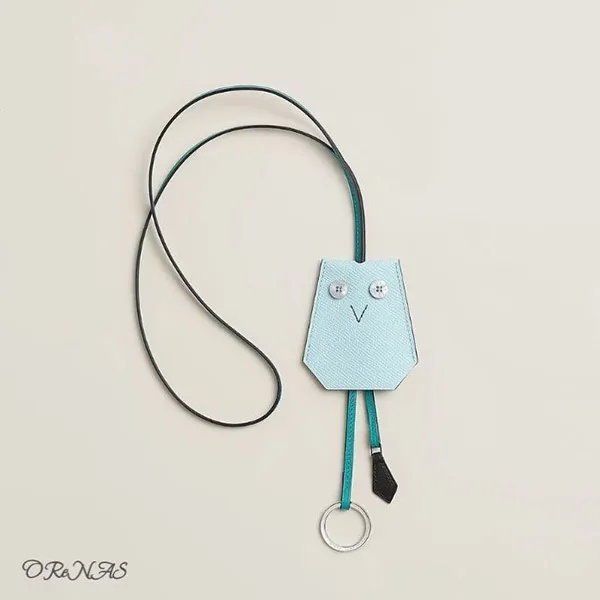 エルメス キーリング コピー H hibouton clochette key ring プティH H1706568 92