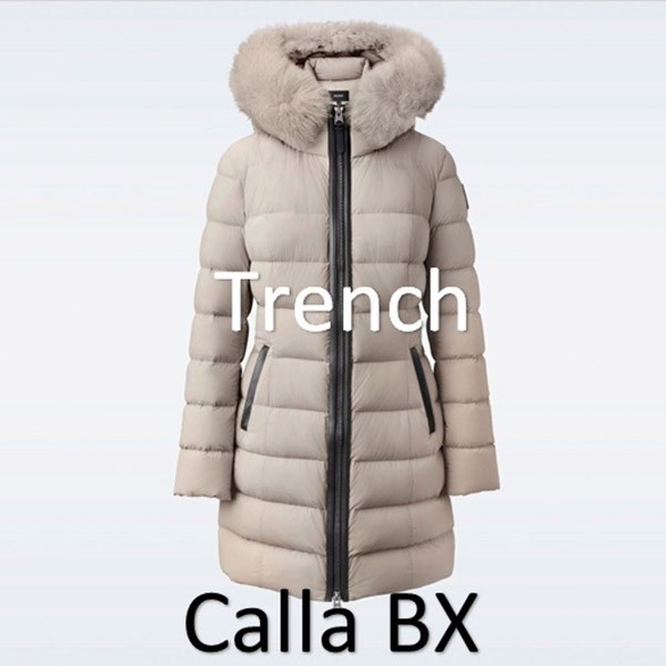 お洒落に★雑誌掲載!大人気フォックスファー付きダウン★マッカージュ コピー★CALLA c25103101