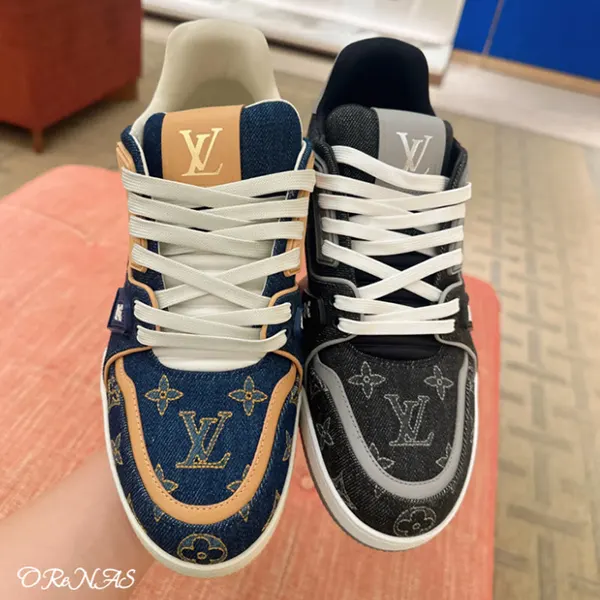 [N級品]すぐ届☆ルイヴィトン LV トレーナー スニーカー 1AJ360