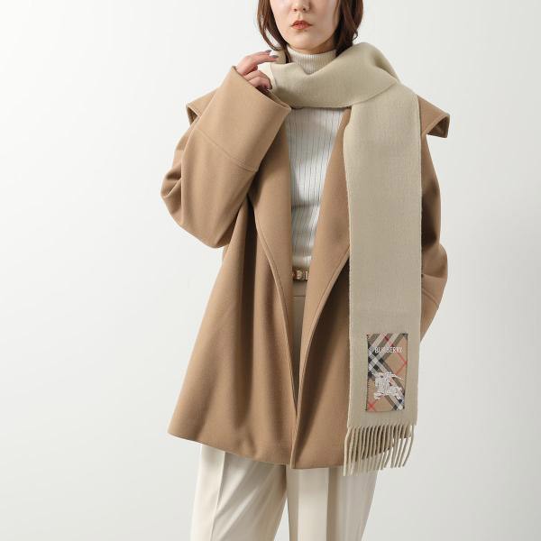 2025ブランド[N級品]バーバリー マフラー 偽物 MU SOLID LABEL SCF カシミヤ 8103995
