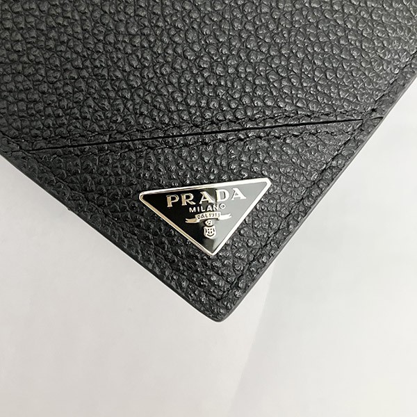 【プラダ】大人気！ Bifold Wallet 二つ折り財布 コピー Triangle Logo 2MO738_2CB2