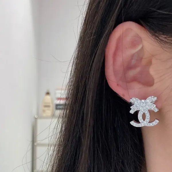 シャネル リボン＆CCロゴ ピアス ABA922 B10960 NO010