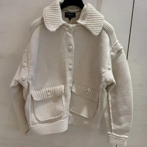 【シャネル 】ジャケット ブルゾン ニット P79984