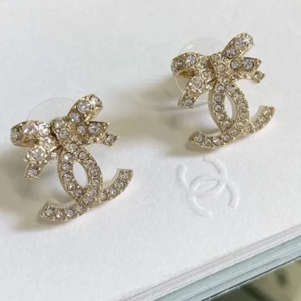 シャネル リボン＆CCロゴ ピアス ABA922 B10960 NO010