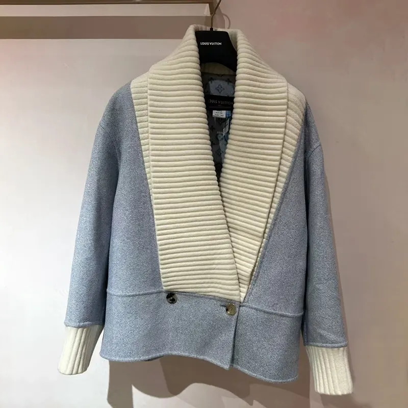 ルイヴィトン カシミヤ ショールカラー コート 1AIQVD