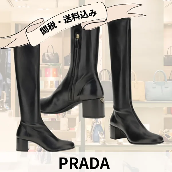 AW25-26AW プラダ ブーツ スーパーコピー ロゴ pd2512171