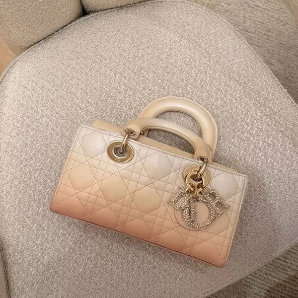 最新で絶対欲しい！【グラデーションで個性光る】ディオール Lady D-Joy バッグ スモール M0613OQDI