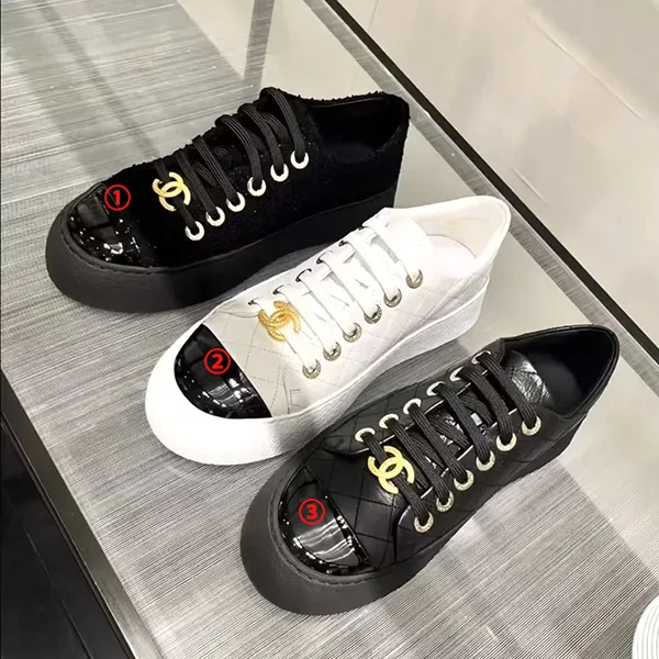 カジュアル♪【 シャネル 】厚底スニーカー♡G46620