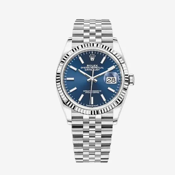 hacopyおすすめロレックス Datejust コピー 36mm 126234 Bright Blue Jubilee