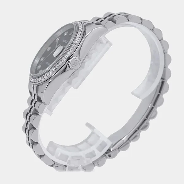 使い勝手の上手☆ロレックス ブラックダイアル N級品 DATEJUST 18K ブラック 36mm 251225
