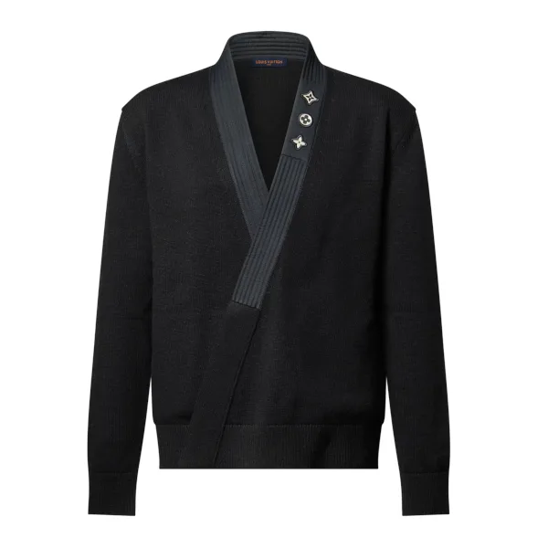 LV×NIGOコラボ☆ハイブリッド エンベリッシュドカーディガン 1AIM94