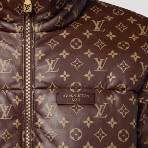 [N級品]すぐ届☆ルイヴィトン《レザー パッファージャケット コピー》Monogram★1AJVG