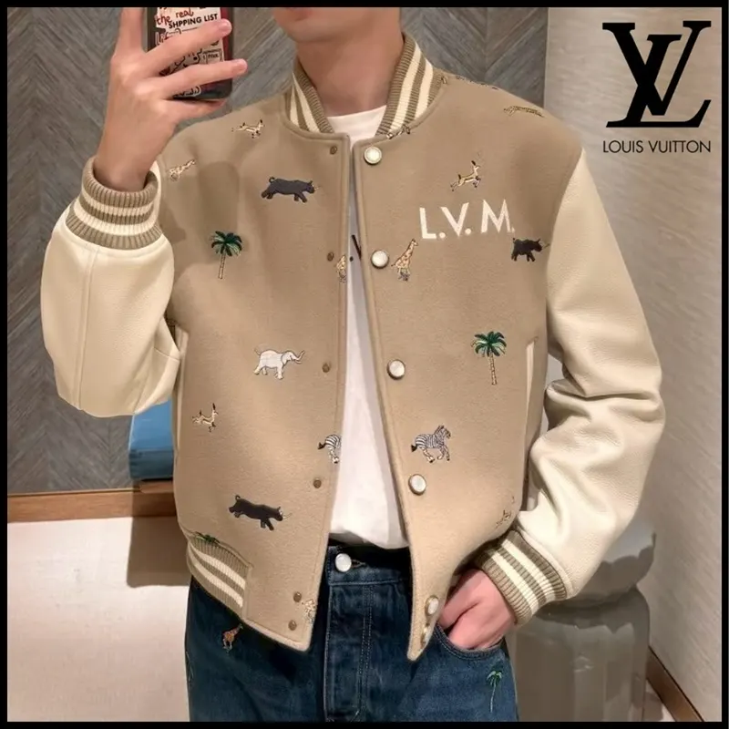 ルイヴィトン バーシティジャケット ブルゾン 1AJVF9