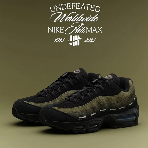 完売必至!【世界2000足限定】UNDEFEATED × ナイキ Air Max 95★IB4523-200