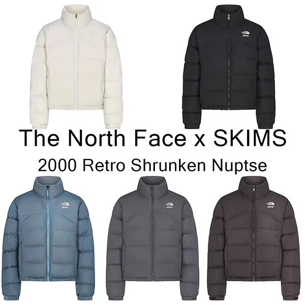 SKIMS×ノースフェイス コラボ/2000 RETRO NUPTSE ジャケット