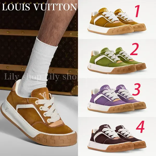 ルイヴィトン LV ティルテッド スニーカー 1AJTHL