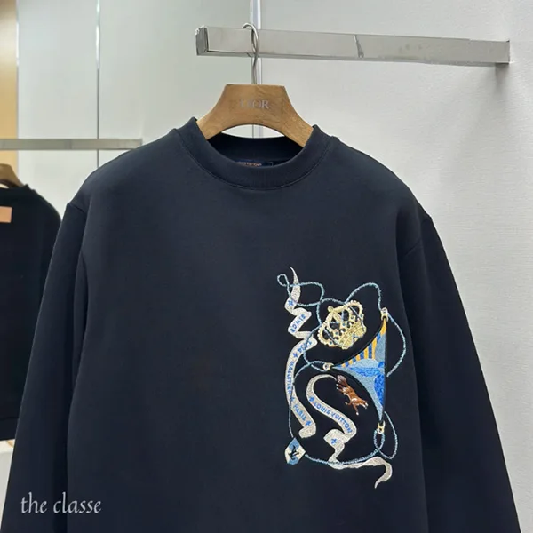 雑誌付録[N級品]【タイムレス】ルイヴィトン エンブロイダリー スウェットシャツ1AJCCR