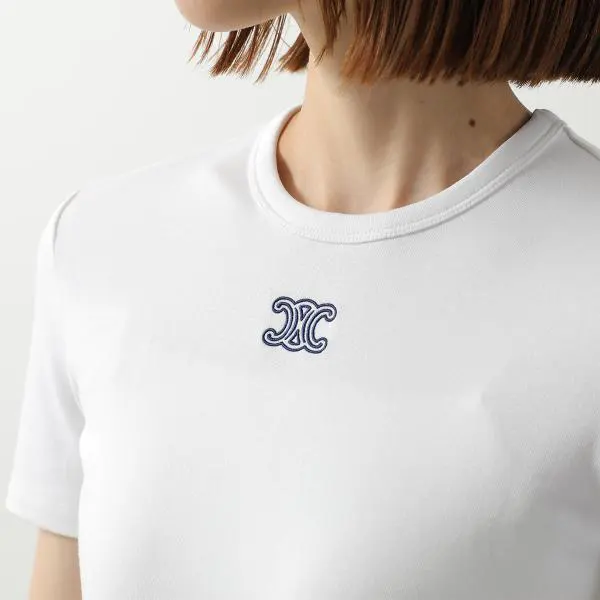 セリーヌ Tシャツ コピー Triomphe 半袖 カットソー RX0IX1407