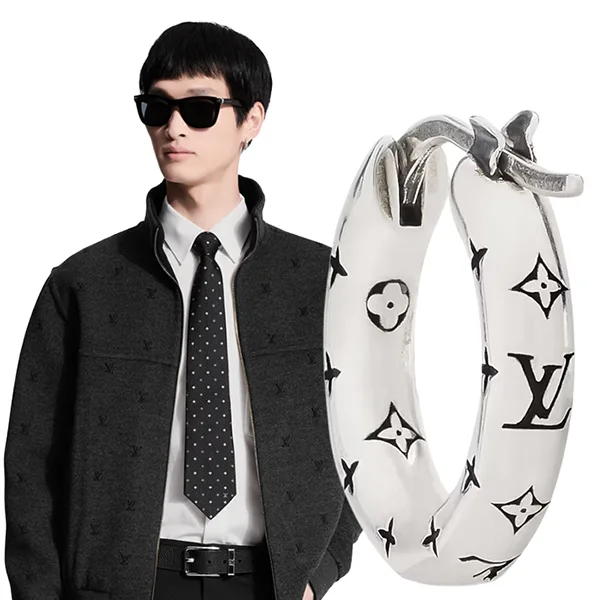 おすすめルイヴィトン フープピアス N級品 LV バンブー シングル M03304