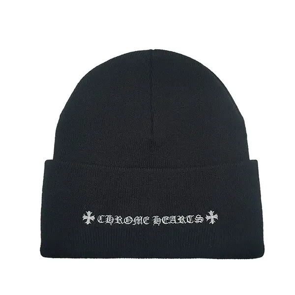 クロムハーツ CH ロゴ ビーニー ワッチキャップ ニット帽 w26030602