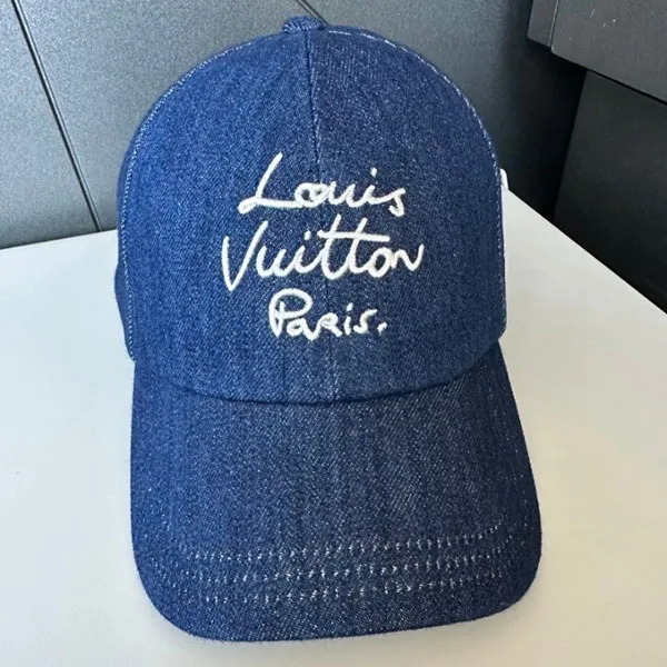 【可愛い手書き風ロゴ】ルイヴィトン コピー キャップ・LV スクリプト M5449M