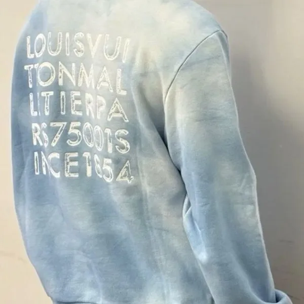 【日常を変える☆】ルイヴィトン タイダイ スウェットシャツ スーパーコピー 1AJUZY